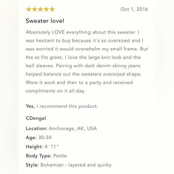 NWT Anthropologie chunky knit Delaney pullover - Picture 7 of 8